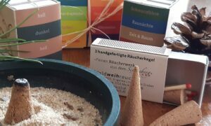 Räucherkegel "Zeit und Raum"