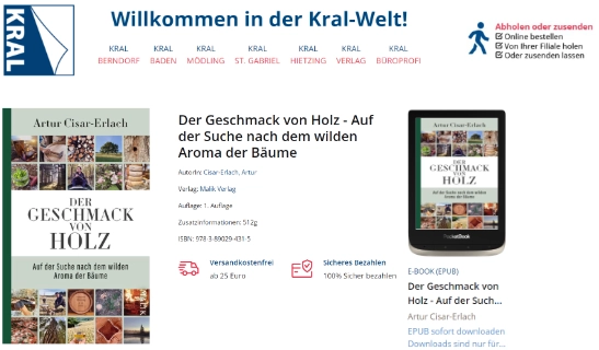 KRAL Online-Büchershop